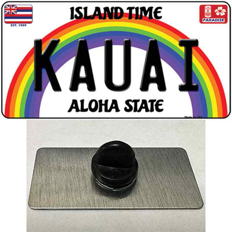 Kauai Hawaii Novelty Metal Hat Pin