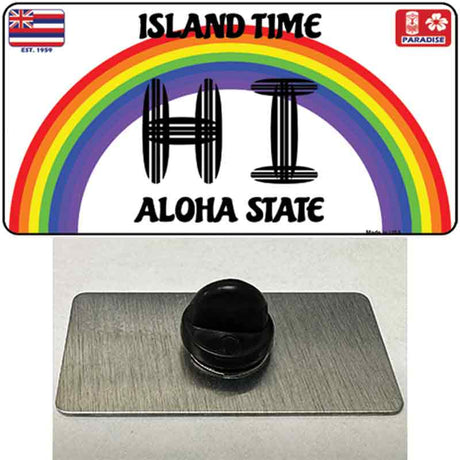 Hawaii Surfboard Novelty Metal Hat Pin