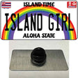 Island Girl Hawaii Novelty Metal Hat Pin