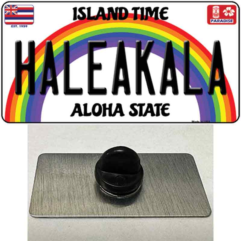 Haleakala Hawaii Novelty Metal Hat Pin