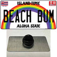 Beach Bum Hawaii Novelty Metal Hat Pin