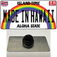 Made In Hawaii Novelty Metal Hat Pin