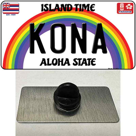 Kona Hawaii Novelty Metal Hat Pin