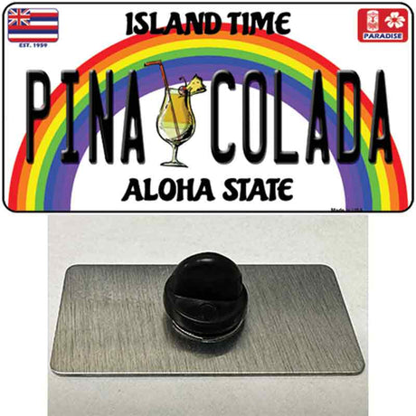 Pina Colada Hawaii Novelty Metal Hat Pin