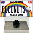 Coconuts Hawaii Novelty Metal Hat Pin