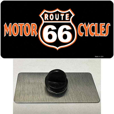 Route 66 Motorcycles Novelty Metal Hat Pin