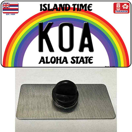 Koa Hawaii Novelty Metal Hat Pin