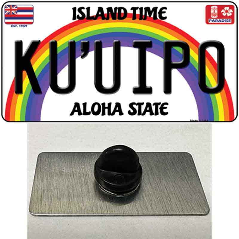 Ku Uipo Hawaii Novelty Metal Hat Pin