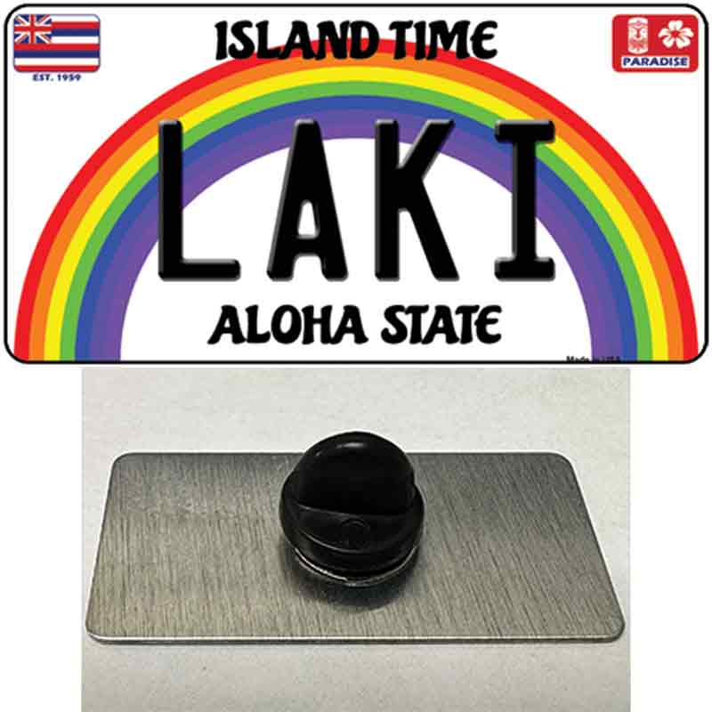 Laki Hawaii Novelty Metal Hat Pin