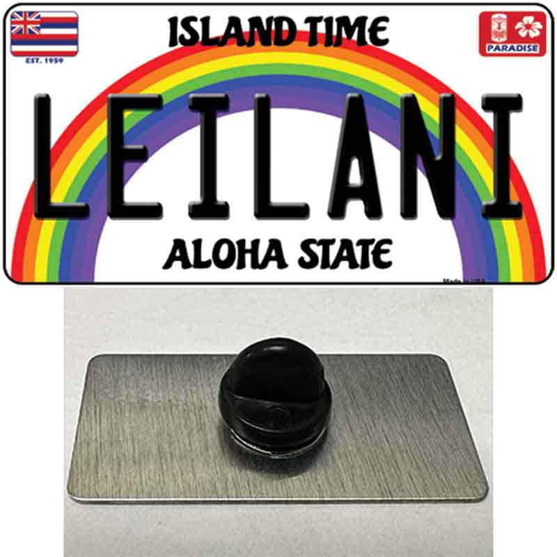 Leilani Hawaii Novelty Metal Hat Pin