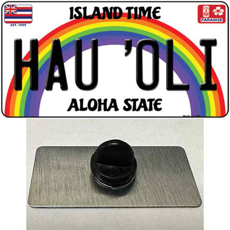 Hau Oli Hawaii Novelty Metal Hat Pin