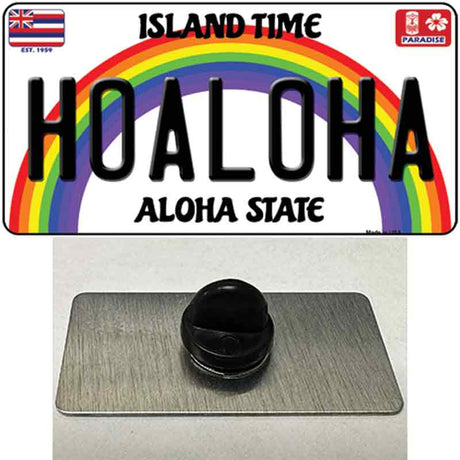 Hoaloha Hawaii Novelty Metal Hat Pin