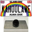 Kahoolawe Hawaii Novelty Metal Hat Pin