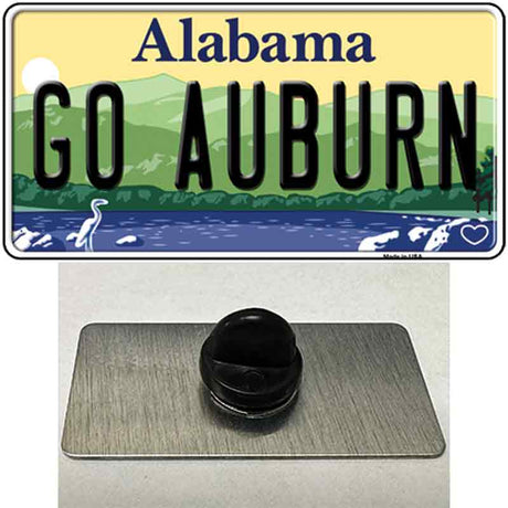 Go Auburn Novelty Metal Hat Pin