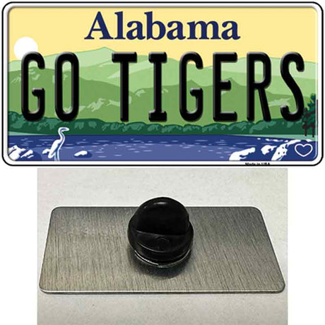 Go Tigers Novelty Metal Hat Pin