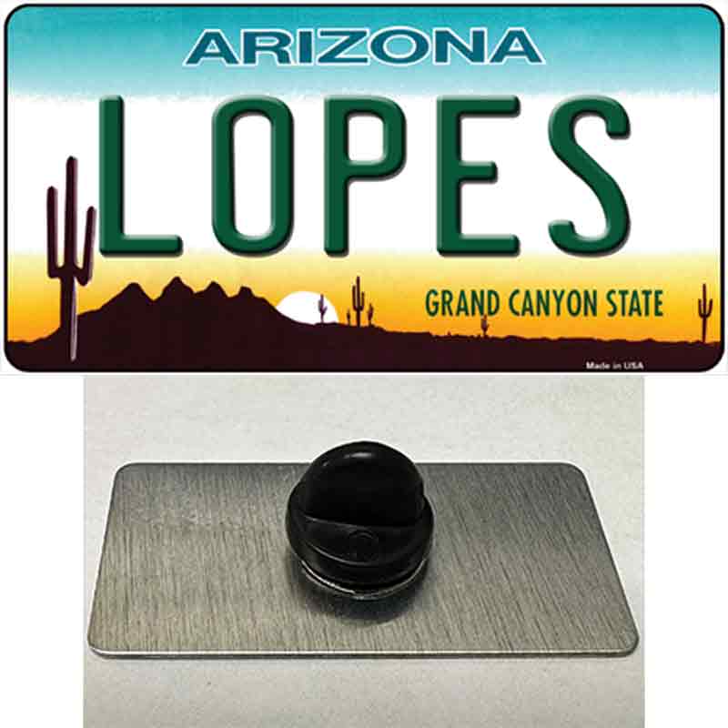 Lopes Novelty Metal Hat Pin