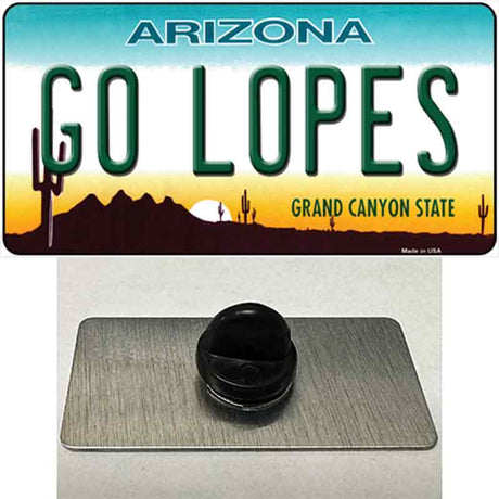 Go Lopes Novelty Metal Hat Pin