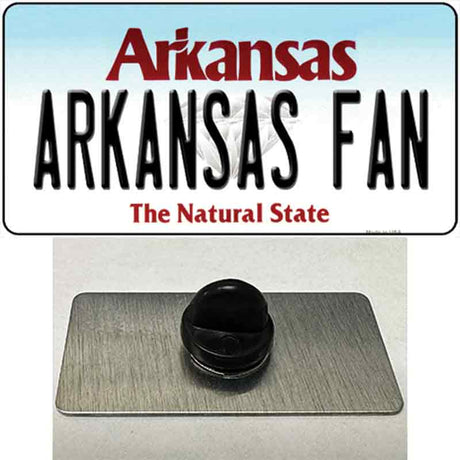 Arkansas Fan Novelty Metal Hat Pin