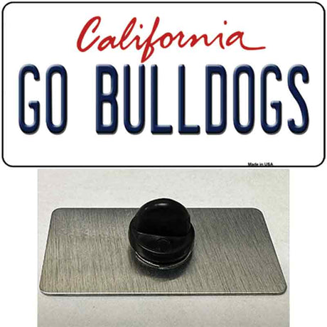 Go Bulldogs Novelty Metal Hat Pin