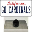 Go Cardinals Novelty Metal Hat Pin