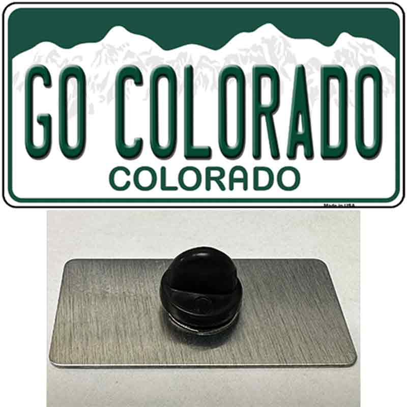 Go Colorado Novelty Metal Hat Pin