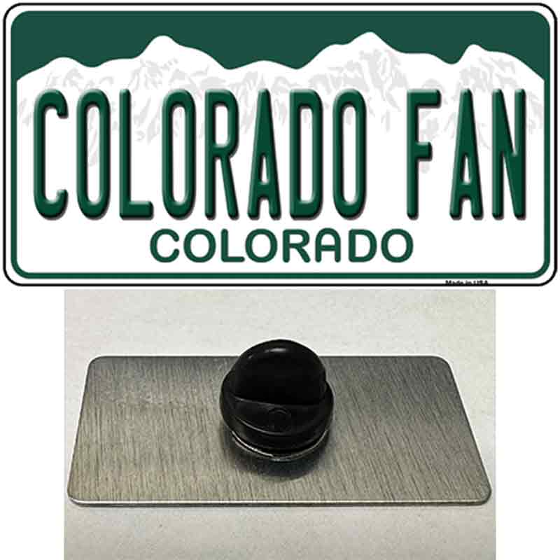 Colorado Fan Novelty Metal Hat Pin