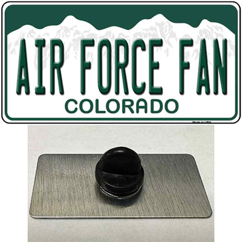 Air Force Fan Novelty Metal Hat Pin