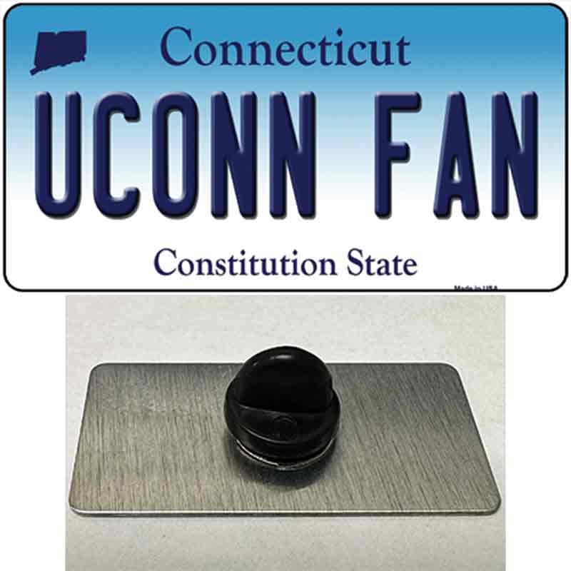 UConn Fan Novelty Metal Hat Pin