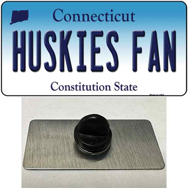 Huskies Fan Novelty Metal Hat Pin