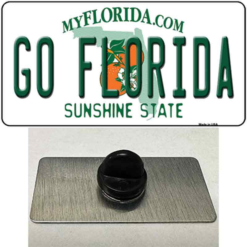 Go Florida Novelty Metal Hat Pin