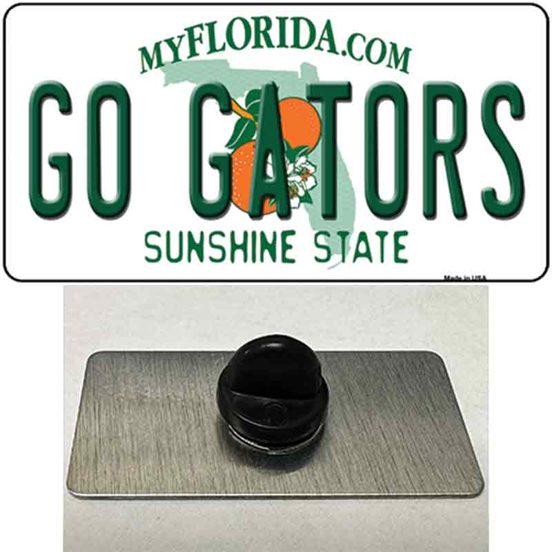 Go Gators Novelty Metal Hat Pin
