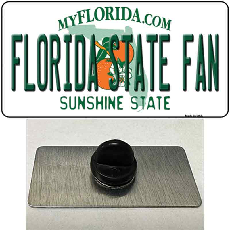 Florida State Fan Novelty Metal Hat Pin