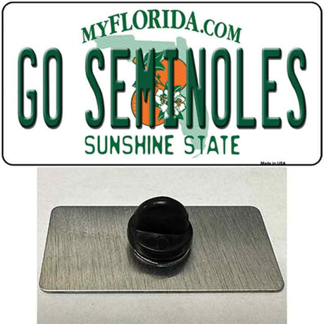 Go Seminoles Novelty Metal Hat Pin