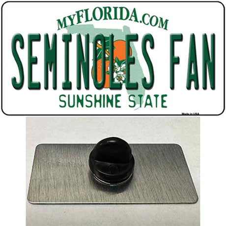 Seminoles Fan Novelty Metal Hat Pin