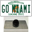 Go Miami Novelty Metal Hat Pin