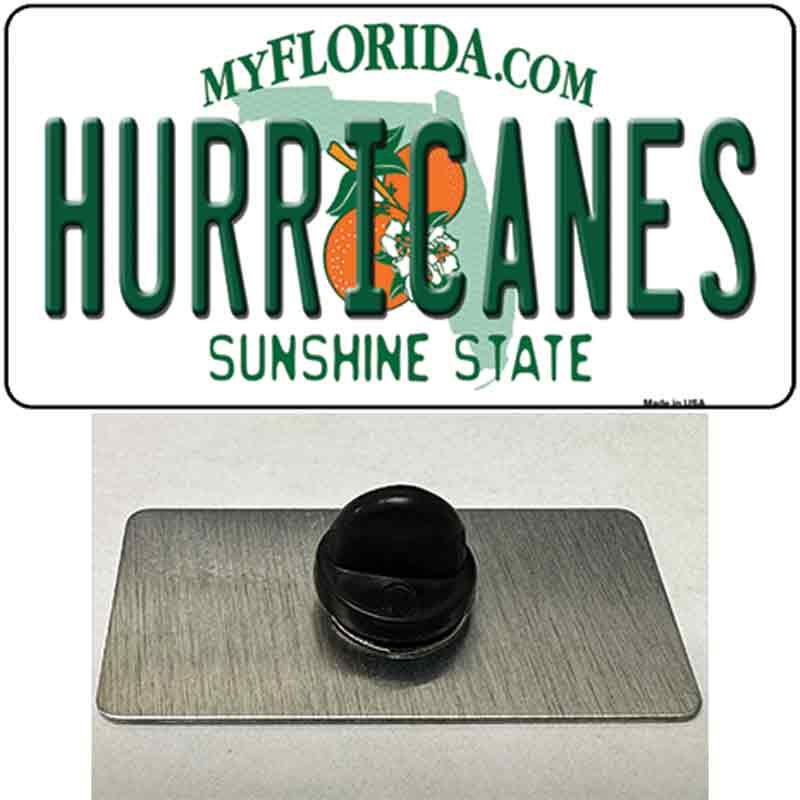 Hurricanes Novelty Metal Hat Pin