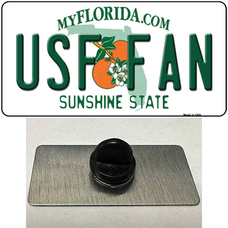 USF Fan Novelty Metal Hat Pin