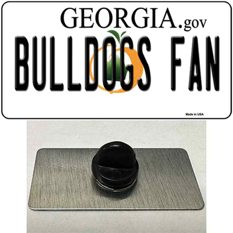 Bulldogs Fan Georgia Novelty Metal Hat Pin