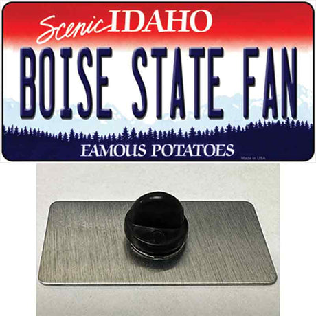 Boise State Fan Novelty Metal Hat Pin