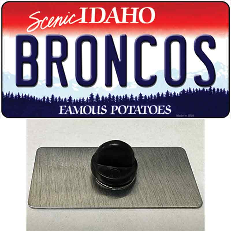 Broncos Novelty Metal Hat Pin