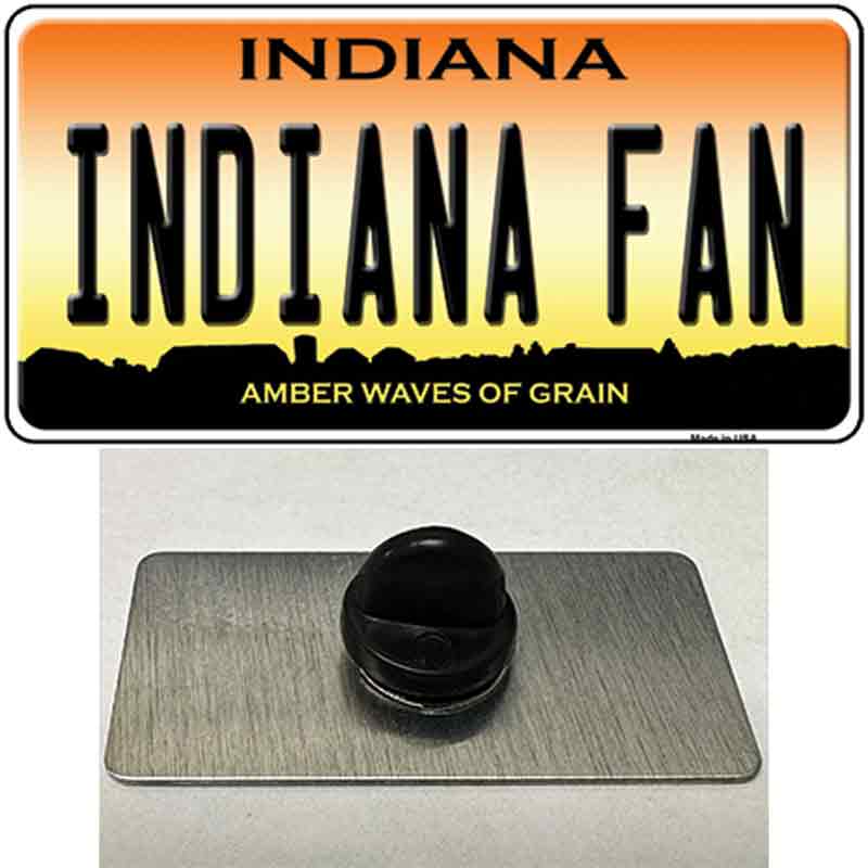 Indiana Fan Novelty Metal Hat Pin Tag