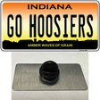 Go Hoosiers Novelty Metal Hat Pin Tag