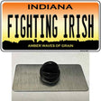 Fighting Irish Novelty Metal Hat Pin Tag