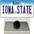 Iowa State Novelty Metal Hat Pin Tag