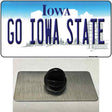 Go Iowa State Novelty Metal Hat Pin Tag