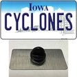 Cyclones Novelty Metal Hat Pin Tag