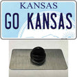 Go Kansas Novelty Metal Hat Pin Tag