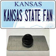 Kansas State Fan Novelty Metal Hat Pin Tag