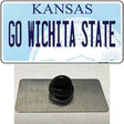 Go Wichita State Novelty Metal Hat Pin Tag