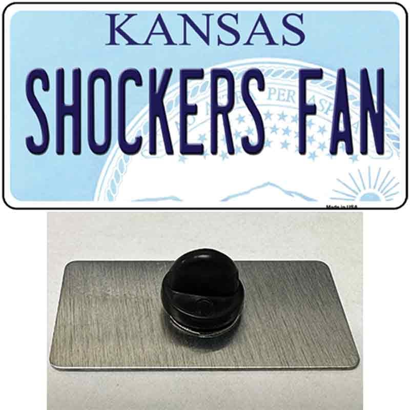 Shockers Fan Novelty Metal Hat Pin Tag